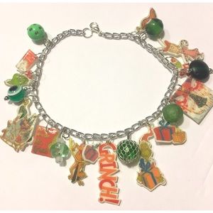 Jewelry - Dr Seuss Grinch who stole Book Christmas Holiday Jewelry - Dr Seuss Grinch who stole Book Christmas Holiday